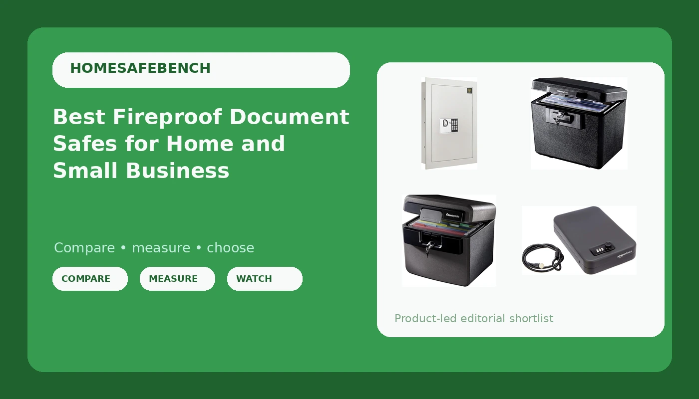 Best Fireproof Document Safes for Home and Small Business