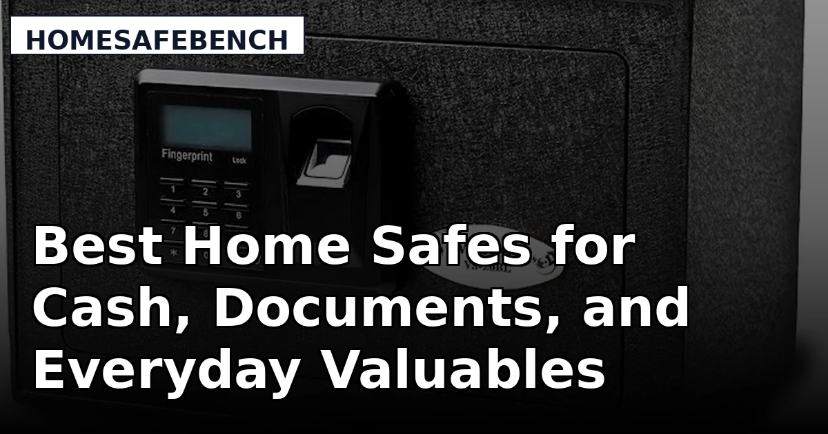 Best Home Safes for Cash, Documents, and Everyday Valuables
