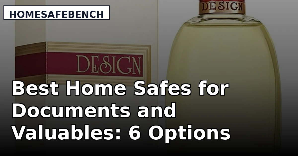Best Home Safes for Documents and Valuables: 6 Options Compared