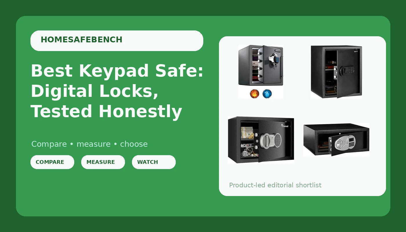 Best Keypad Safe: Digital Locks, Tested Honestly - HomeSafeBench review with measurements and honest opinion