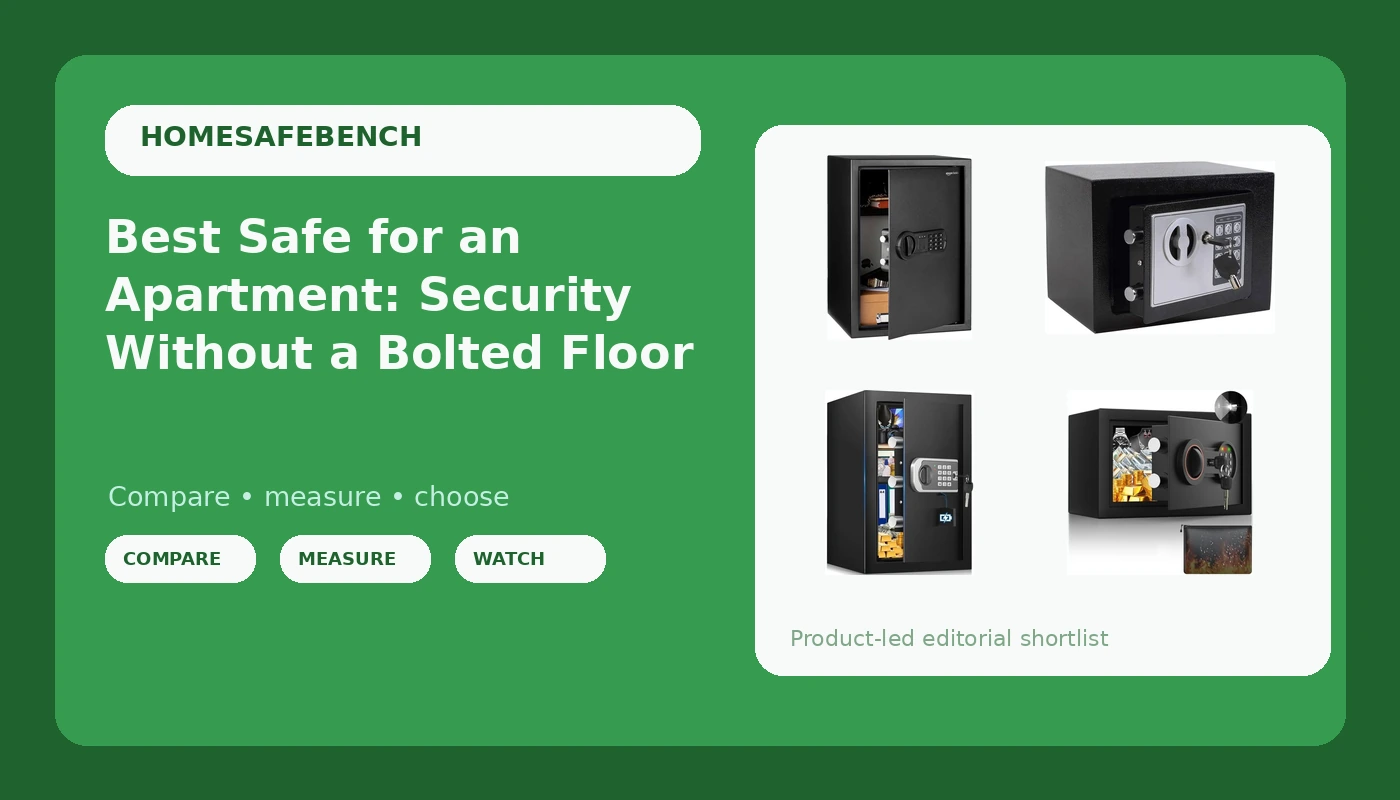 Best Safe for an Apartment: Security Without a Bolted Floor - HomeSafeBench review with measurements and honest opinion