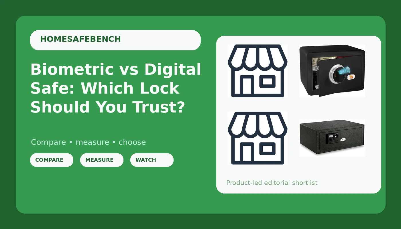 Biometric vs Digital Safe: Which Lock Should You Trust? - HomeSafeBench review with measurements and honest opinion