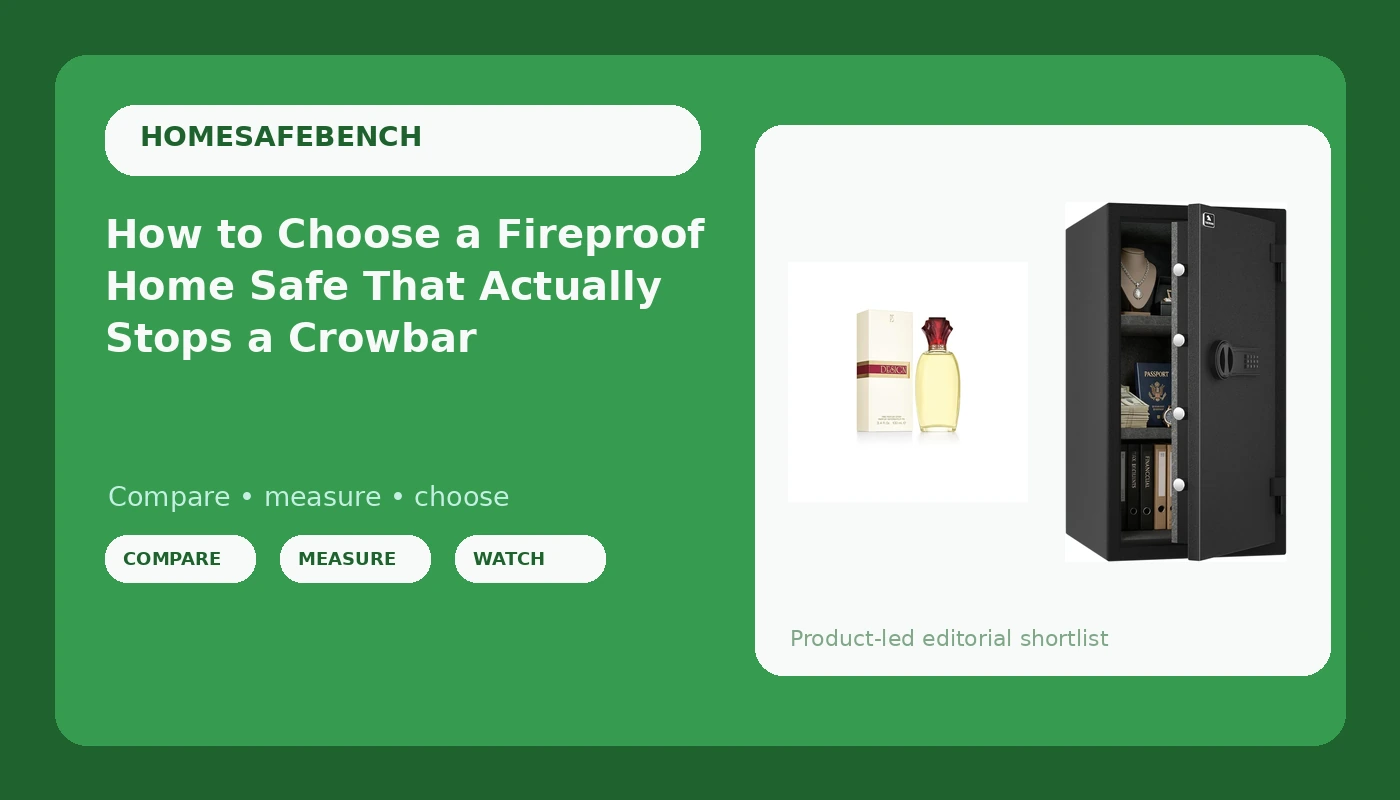How to Choose a Fireproof Home Safe That Actually Stops a Crowbar