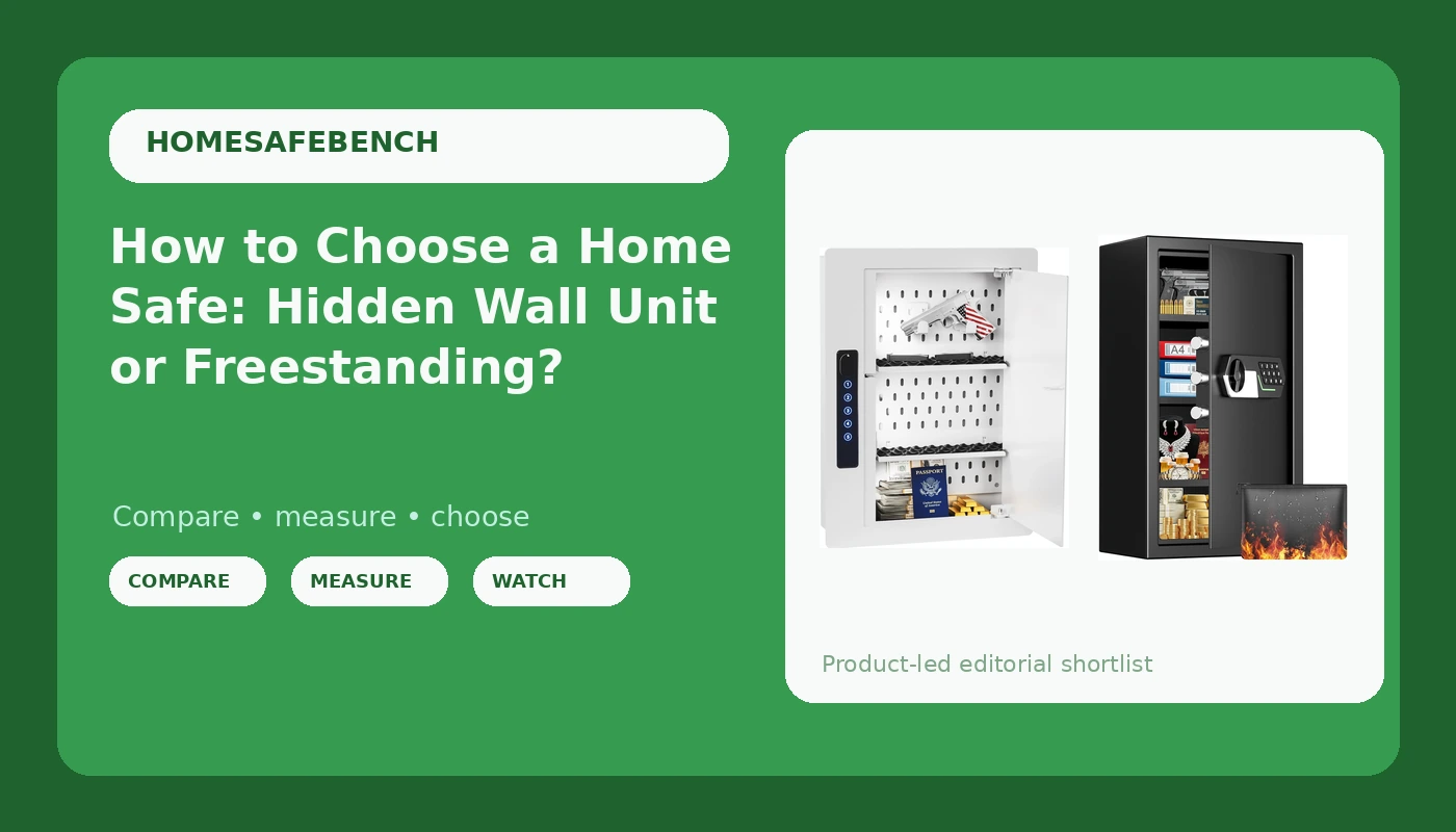 How to Choose a Home Safe: Hidden Wall Unit or Freestanding?