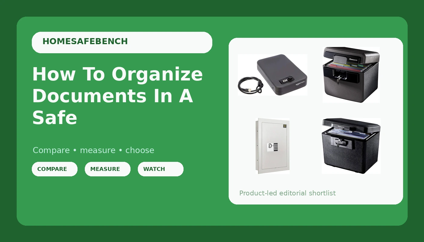 How To Organize Documents In A Safe - HomeSafeBench review with measurements and honest opinion