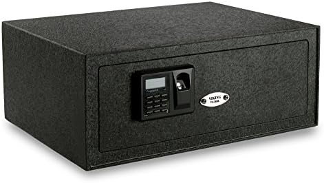 Viking Security Safe VS-38BL Extra-Wide Biometric Laptop Wall Safe