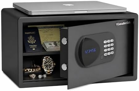 ACS-6 Large Laptop Safe for Home, Dorm Room Safe for Laptop