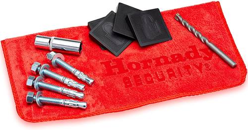 Hornady Premium Safe Anchoring Kit, 95851 - Securely Anchor Your Gun Safe into Concrete Floors for Maximum Security - Helps Keep Your Safe Level, Prevent Tipping, and Deter Thieves