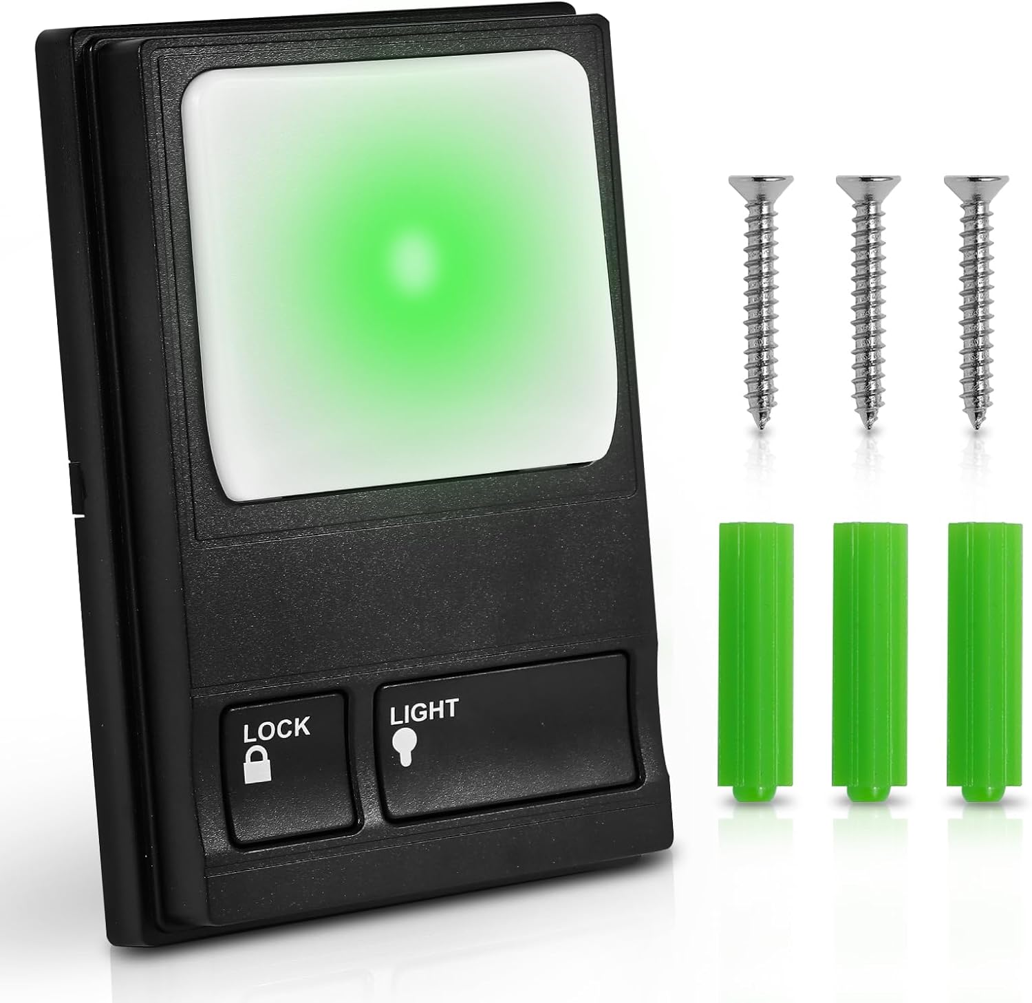 Garage Door Opener Wall Mount Control Panel, Compatible for Liftmaster Chamberlain Craftsman 41A5273-1 78LM, Multifunction Wired Connect Power Light Lock Control Button, Red Green Purple Button 1 Pack - Amazon.com