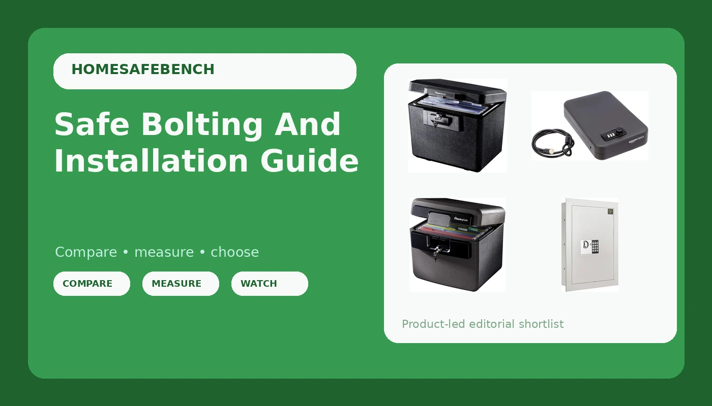 Safe Bolting And Installation Guide - HomeSafeBench review with measurements and honest opinion